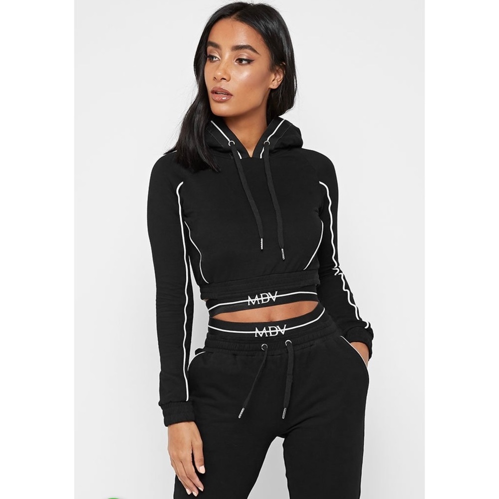 Maniere de Voir MDV Cutout Waistband Tracksuit